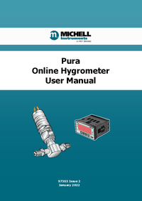 Thumbnail of document Manual - PUR-OL Ultra-Pure Moisture Hygrometers